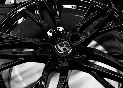 20" Gloss Black Wheels For Honda (5x114.3) Squared Set