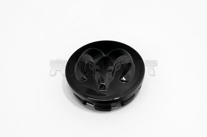 Set Of Four Dodge Gloss Black Center Hub Caps