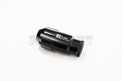 D1 Spec Style Black Racing Composite Formula Spline Lug Nut Set M12xP1.25 / M12x1.5