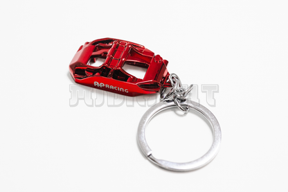 AP Racing Anodized Red Caliper Keychain