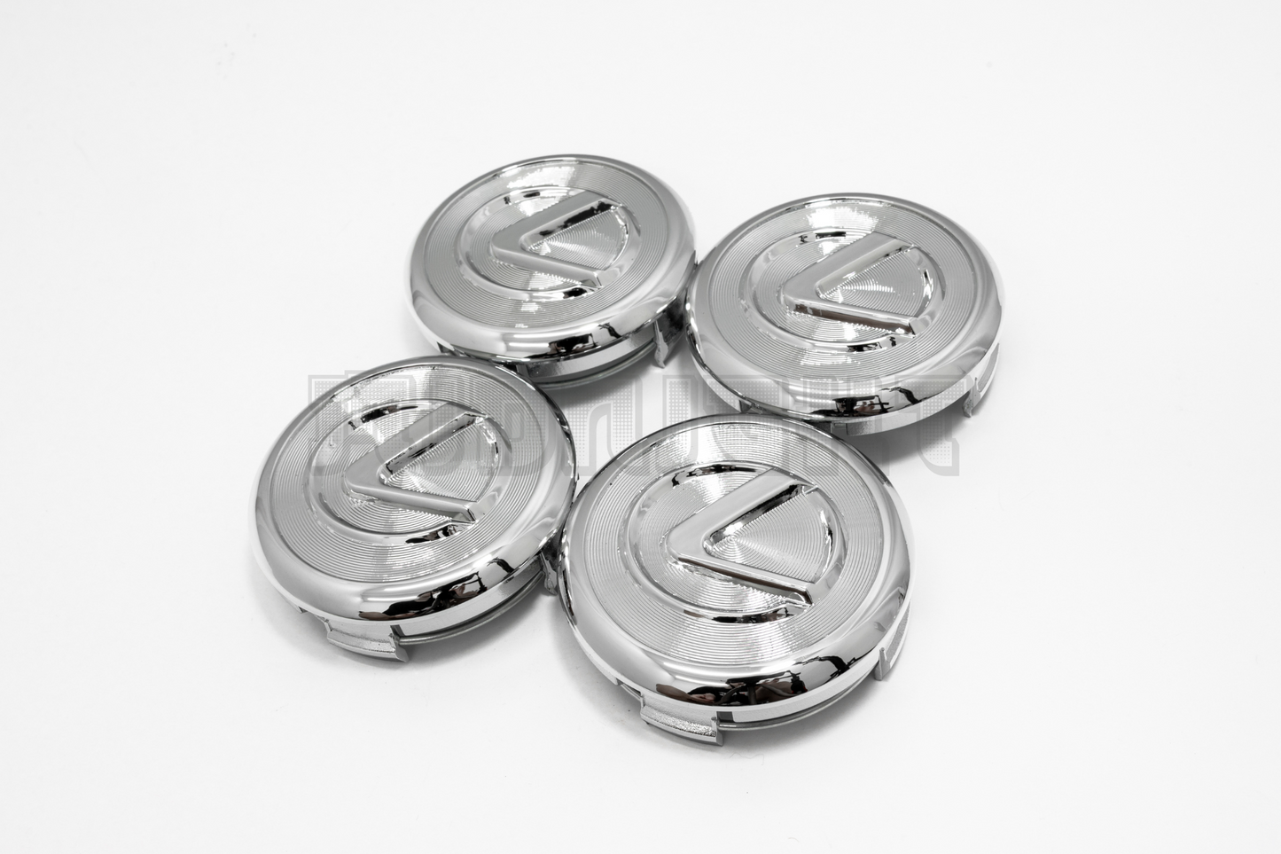 Set Of Four Lexus Silver Center Hub Caps