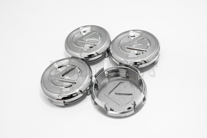 Set Of Four Lexus Silver Center Hub Caps