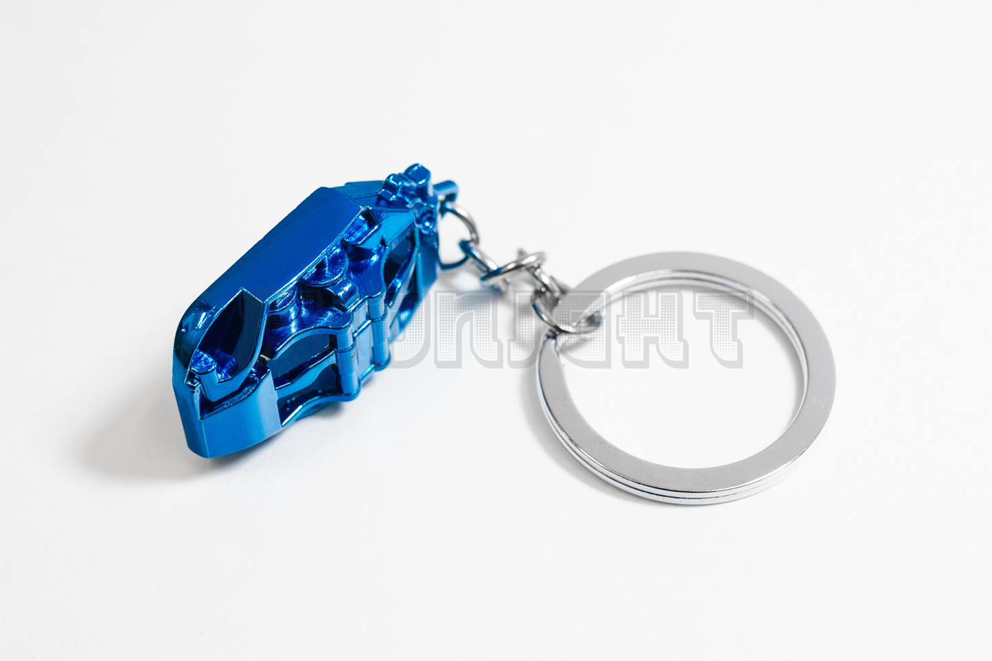 AP Racing Anodized Blue Caliper Keychain