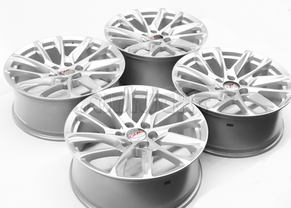 22" Silver Wheels Rims For GMC (6x139.7) Square Set