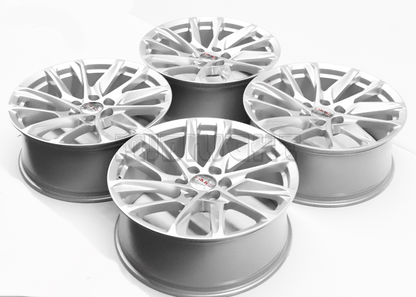 22" Silver Wheels Rims For GMC (6x139.7) Square Set