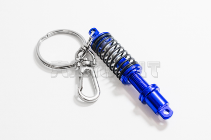 Blue Coilover Keychain