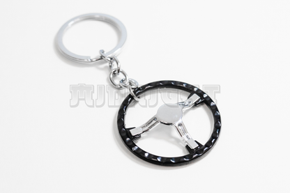 Black Quick Release Steering Wheel Keychain