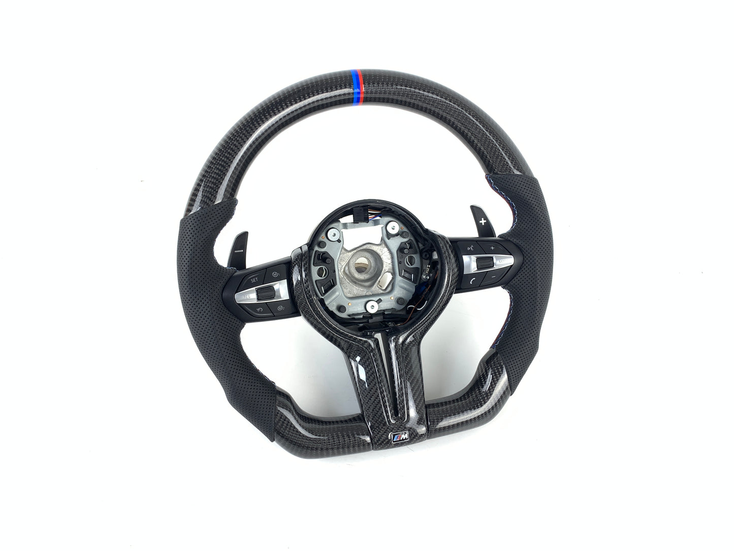 Carbon Fiber Steering Wheel For BMW F10 5 Series 6 Series 2012-2018