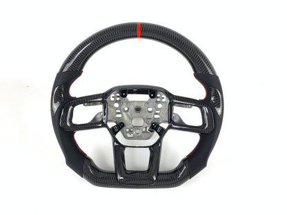 Carbon Fiber Steering Wheel For Ford Mustang 2024-2025
