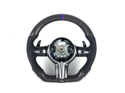 Carbon Fiber Steering Wheel For F30 F32 F80 F82 BMW M2 M3 M4 X3 X4 X5 X6 2012-2018