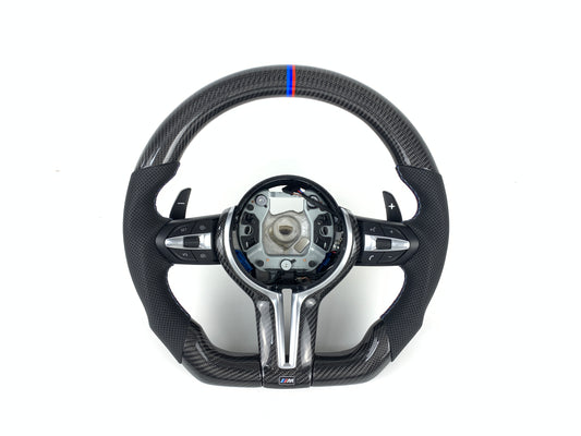 Carbon Fiber Steering Wheel For F30 F32 F80 F82 BMW M2 M3 M4 X3 X4 X5 X6 2012-2018