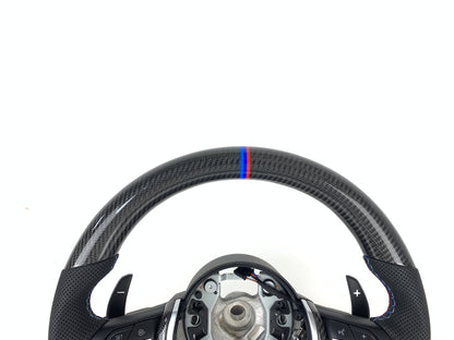 Carbon Fiber Steering Wheel For F30 F32 F80 F82 BMW M2 M3 M4 X3 X4 X5 X6 2012-2018