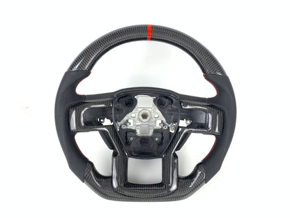 Carbon Fiber Steering Wheel For Ford F-150 Raptor 2015-2022