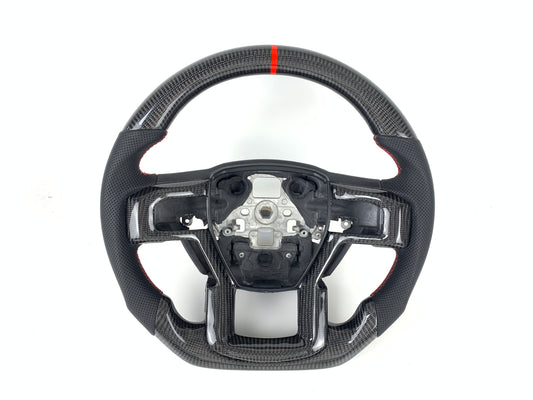 Carbon Fiber Steering Wheel For Ford F-150 Raptor 2015-2022