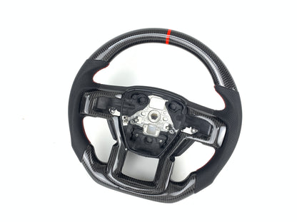 Carbon Fiber Steering Wheel For Ford F-150 Raptor 2015-2022