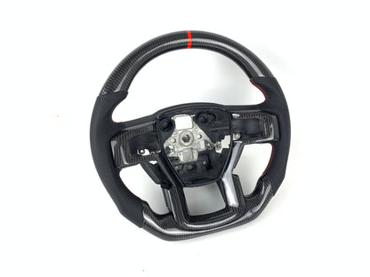 Carbon Fiber Steering Wheel For Ford F-150 Raptor 2015-2022