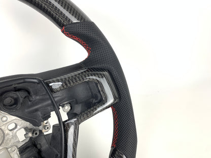 Carbon Fiber Steering Wheel For Ford F-150 Raptor 2015-2022