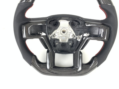 Carbon Fiber Steering Wheel For Ford F-150 Raptor 2015-2022