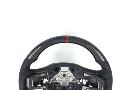 Carbon Fiber Steering Wheel For Ford F-150 Raptor 2015-2022