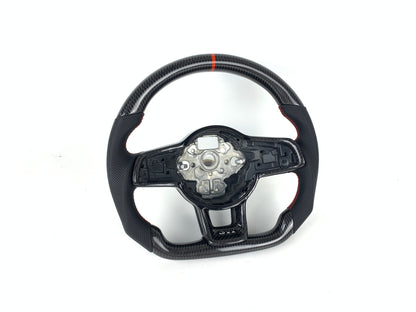 Carbon Fiber Steering Wheel For Volkswagen VW Golf MK7 2013-2020