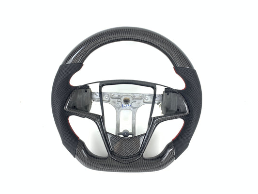 Carbon Fiber Steering Wheel For Cadillac ATS ATSV 2013-2019