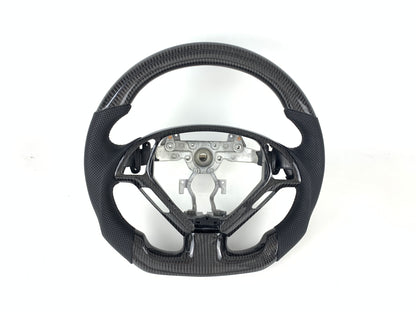 Carbon Fiber Steering Wheel For Infinity G35 G25 G37 2007-2013