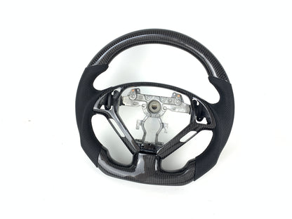 Carbon Fiber Steering Wheel For Infinity G35 G25 G37 2007-2013