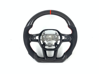 Carbon Fiber Steering Wheel For 11th Gen Honda Civic 2022-2024