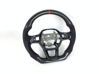 Carbon Fiber Steering Wheel For 11th Gen Honda Civic 2022-2024
