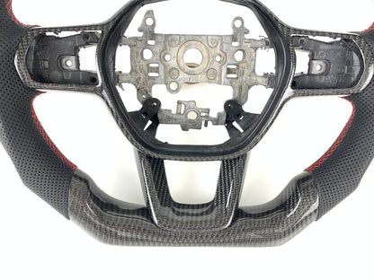 Carbon Fiber Steering Wheel For 11th Gen Honda Civic 2022-2024