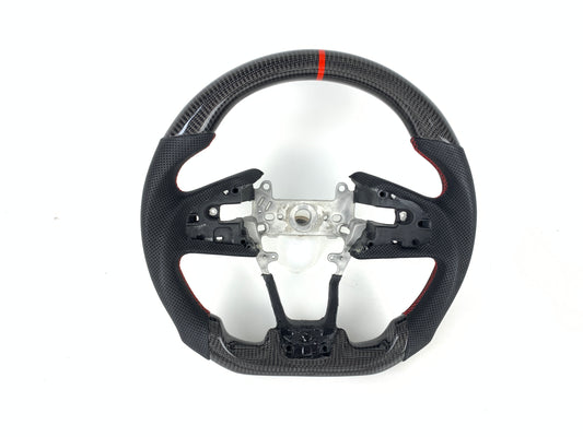 Carbon Fiber Steering Wheel For 10th Gen Honda Civic 2016-2021