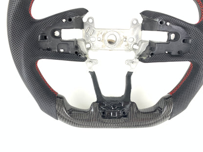 Carbon Fiber Steering Wheel For 10th Gen Honda Civic 2016-2021