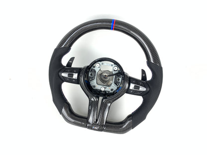 Carbon Fiber Steering Wheel For F30 F32 F80 F82 BMW M2 M3 M4 X3 X4 X5 X6 2012-2018