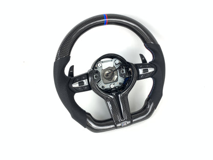 Carbon Fiber Steering Wheel For F30 F32 F80 F82 BMW M2 M3 M4 X3 X4 X5 X6 2012-2018