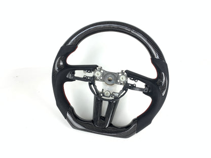 Carbon Fiber Steering Wheel For Mazda 3 2019-2023