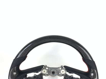 Carbon Fiber Steering Wheel For Mazda 3 2019-2023