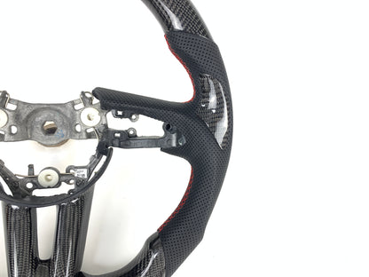 Carbon Fiber Steering Wheel For Mazda 3 2019-2023