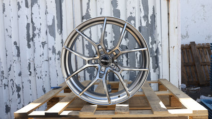 20" Hyper Black G025 Rays Style Wheels Set of 4 20x8.5 +40 5x112