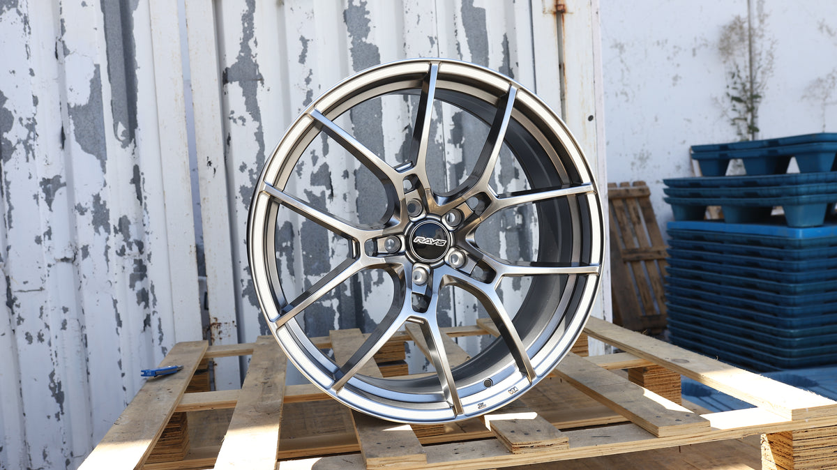 20" Hyper Black G025 Rays Style Wheels Set of 4 20x8.5 +40 5x112