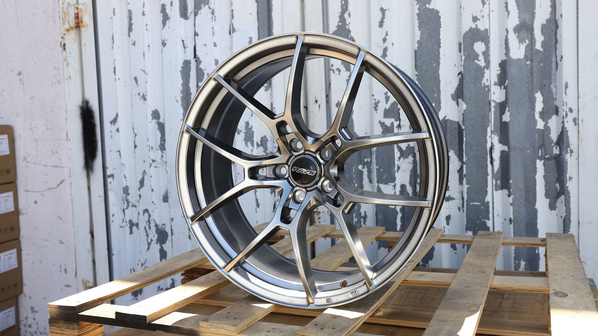 20" Hyper Black G025 Rays Style Wheels Set of 4 20x8.5 +40 5x112