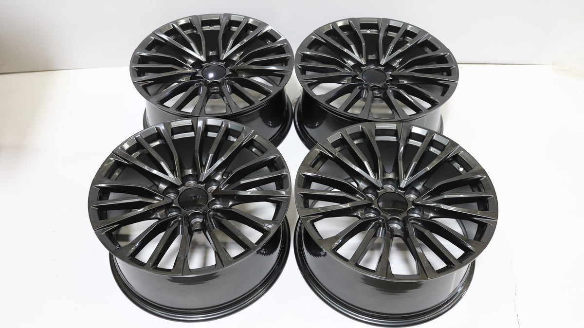 20" Grey Cadillac Style Wheels Set of 4 20x9.0 +28 6x139.7