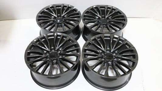 20" Grey Cadillac Style Wheels Set of 4 20x9.0 +28 6x139.7
