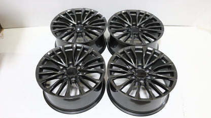 22" Grey Cadillac Style Wheels Set of 4 22x9.0 +28 6x139.7