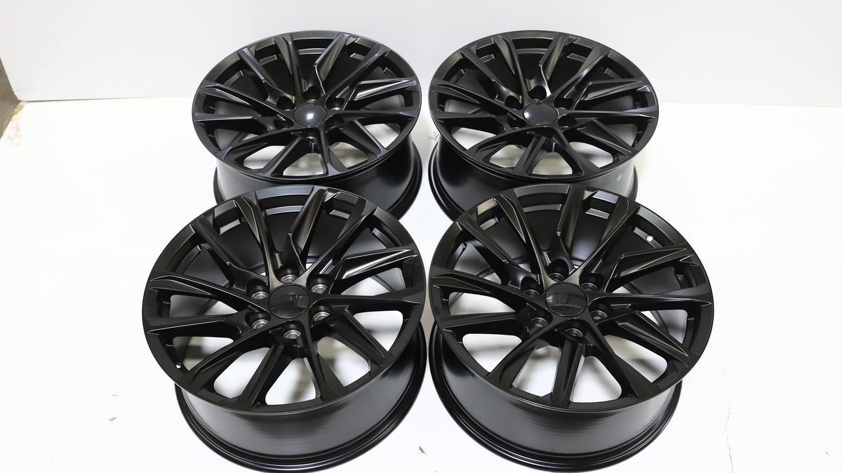 20" Matte Black GMC Style Wheels Set of 4 20x9.0 +28 6x139.7
