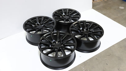 20" Matte Black GMC Style Wheels Set of 4 20x9.0 +28 6x139.7