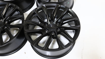 22" Matte Black GMC Style Wheels Set of 4 22x9.0 +28 6x139.7