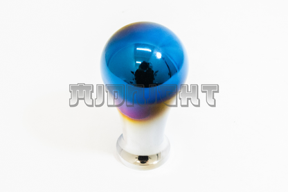 Titanium Tip Burnt Round Ball Car Manual Shift Knob