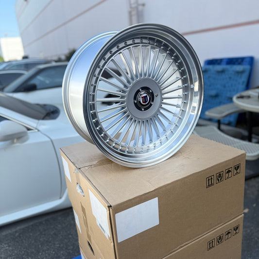 19"Alpina Classic Style Wheels Rims 19x9.0 +20 5x120 / 5x114.3 CB74.1